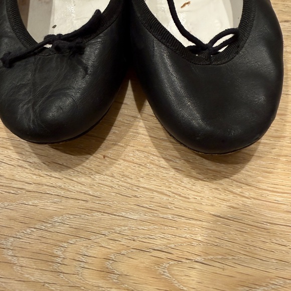 Repetto Black Leather Flats with Low Heel 38.5 - Picture 7 of 7